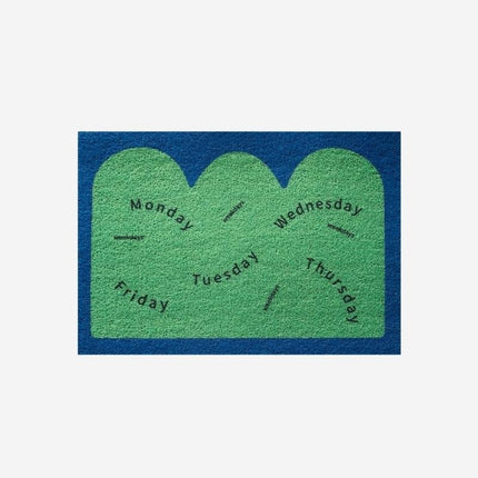 Moderne deurmat voor bij de voordeur