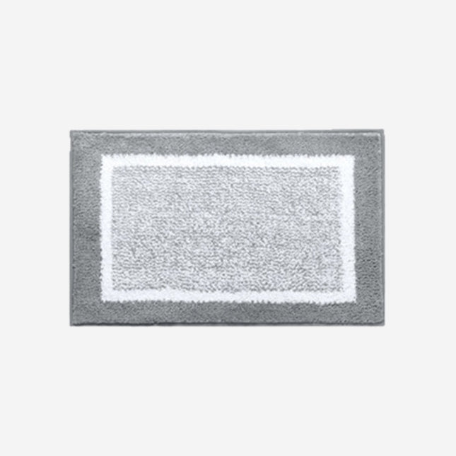 Grijze absorberende deurmat voor binnen