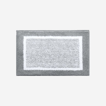 Grijze absorberende deurmat voor binnen
