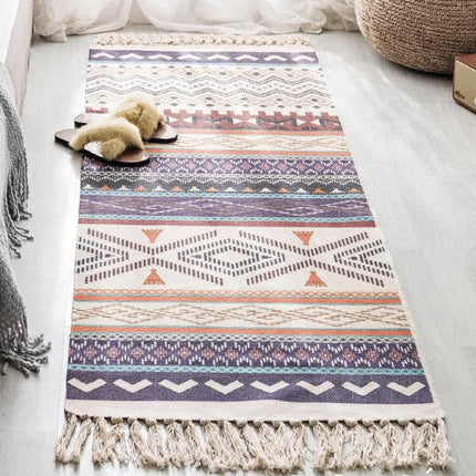 Bedloper voor meisjeskamer met patroon