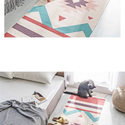 Klein vloerkleed voor meisjeskamer