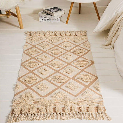 Klein vloerkleed in Berberse stijl