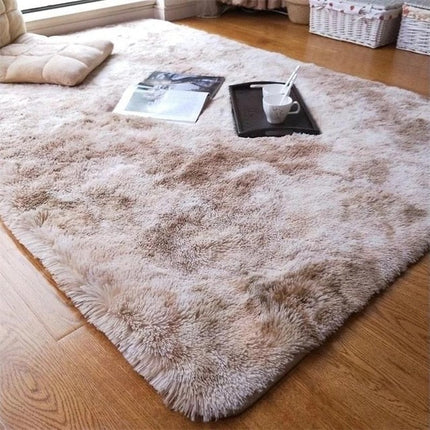 Extra zacht hoogpolig vloerkleed beige