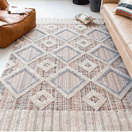 Berber vloerkleed in vintage stijl