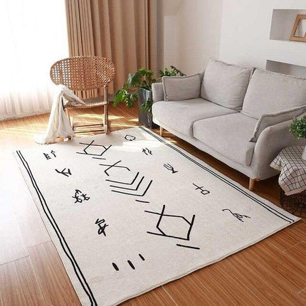 Berber vloerkleed van wol en katoen