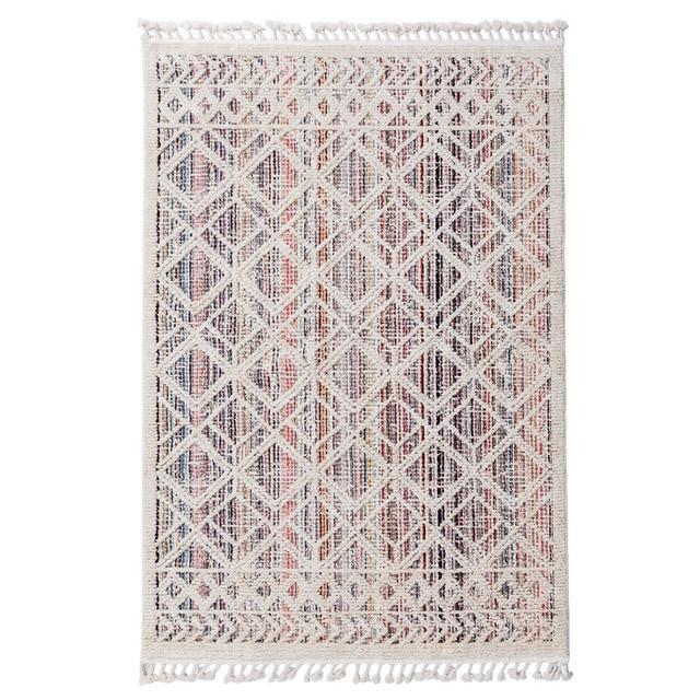 Kleurrijk wollen Berber vloerkleed