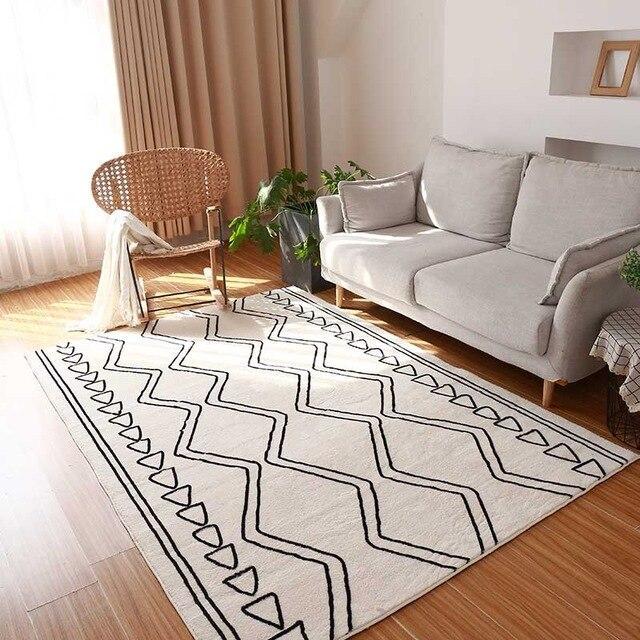 Natuurlijk Berber vloerkleed voor woonkamer