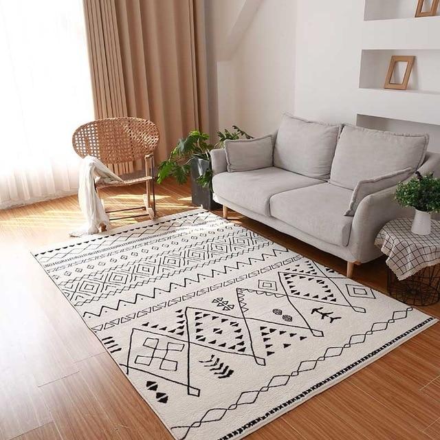 Berbers vloerkleed met geometrisch patroon