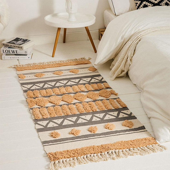 Getextureerd Berber vloerkleed voor woonkamer