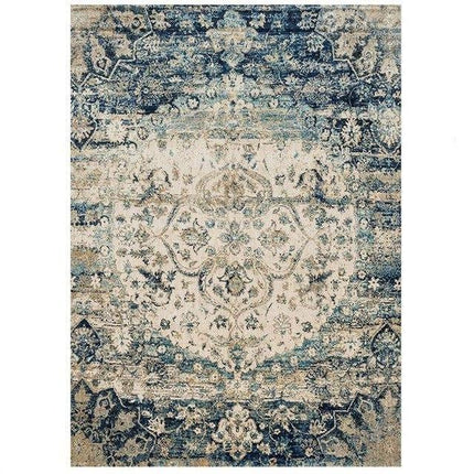Vintage oosters vloerkleed met patroon