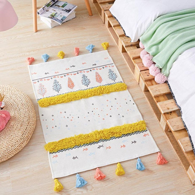 Bohemien vloerkleed voor de babykamer