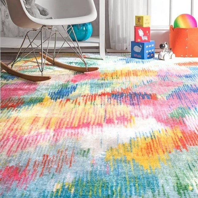 Kleurrijk Bohemian vloerkleed voor slaapkamer