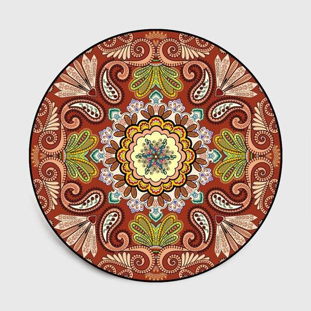 Rond hedendaags Italiaans design vloerkleed