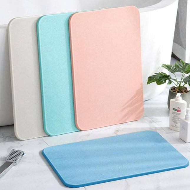 Moderne badmat van diatomiet aarde