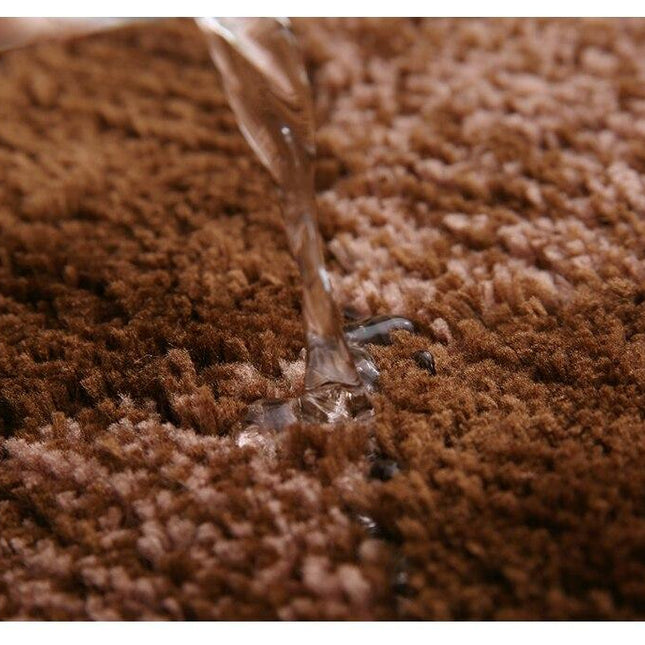 Extra absorberende bruine badmat