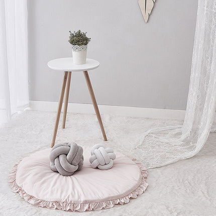 Roze rond speelkleed voor baby