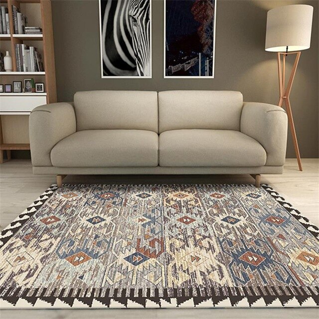 Vloerkleed met etnisch Afrikaans design