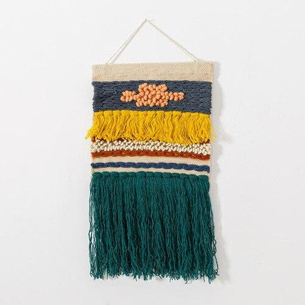 Decoratief geweven wandhanger voor muur