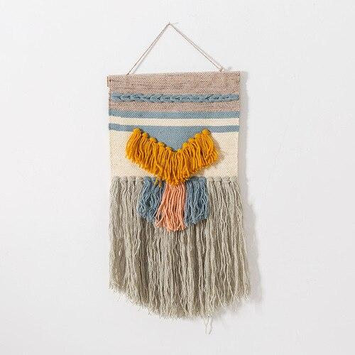 Handgeweven Indiaas wandkleed voor muur