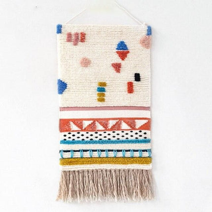 Wandkleed in kleurrijke Kilim stijl