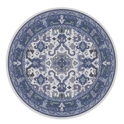 Modern rond vloerkleed voor woonkamer