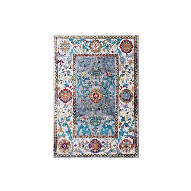 Woonkamer vloerkleed in Boheemse stijl