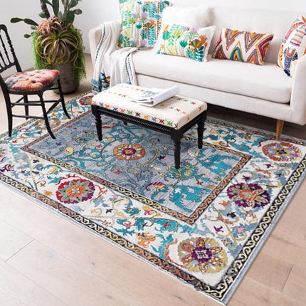 Woonkamer vloerkleed in Boheemse stijl