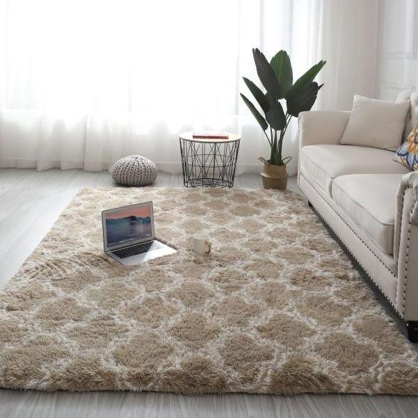 Shaggy vloerkleed in Berber stijl
