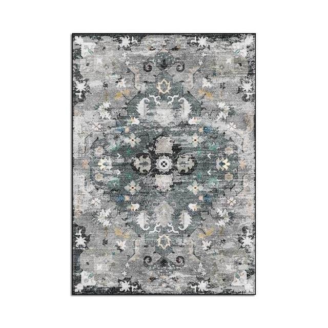 Decoratief vintage vloerkleed distressed look